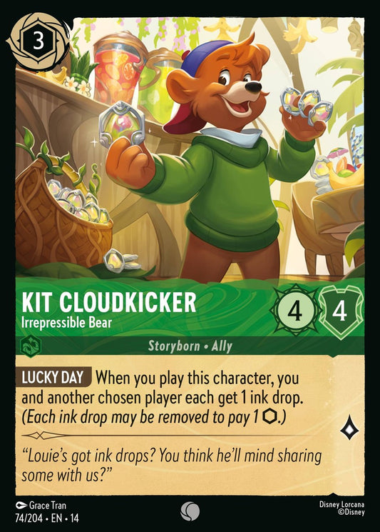 Set 14-74 Kit Cloudkicker - Irrepressible Bear | Common