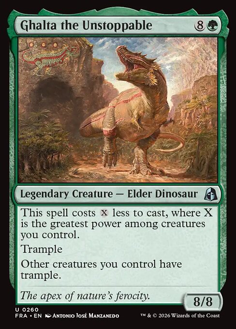 FRA-260 Ghalta the Unstoppable | Uncommon (EN)