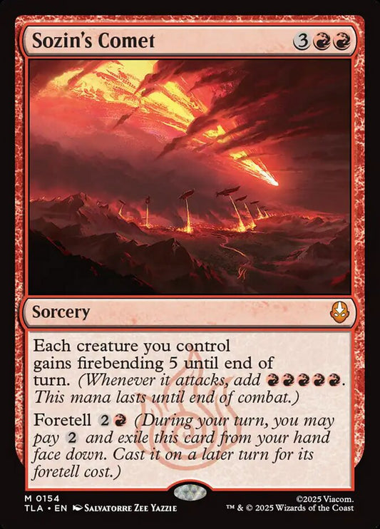 TLA-0154 | Sozin's Comet | EN  | - | Foil