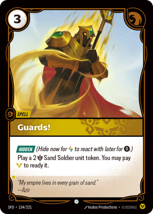 SFD-154/221 | Guards! | Common