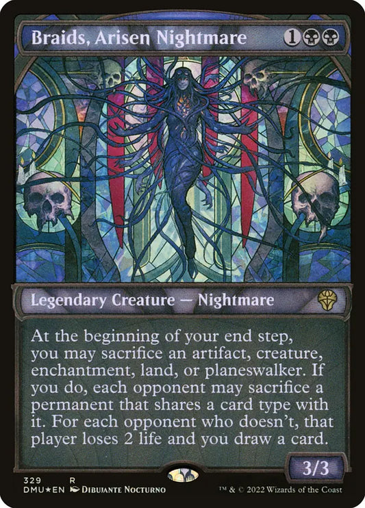 DMU-329 Braids, Arisen Nightmare (Textured) | Rare (EN)