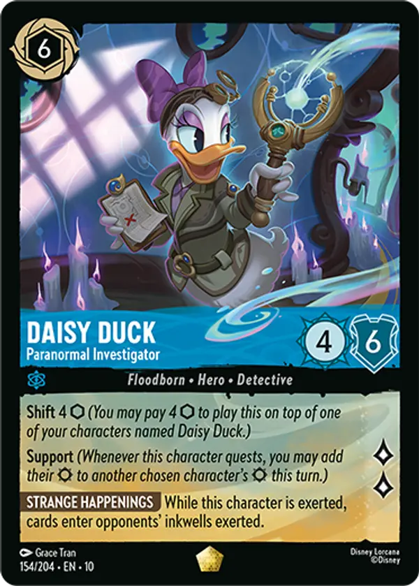 Set 10-154 | Daisy Duck - Paranormal Investigator | Legendary