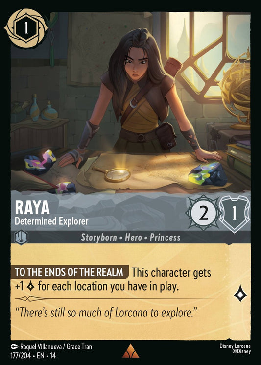 Set 14-177 Raya - Determined Explorer | Rare