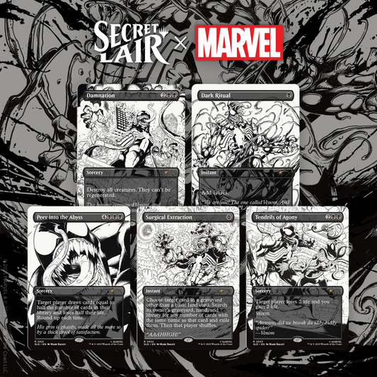 [Magic The Gathering 魔法風雲會] Secret Lair x Marvel's Spider-Man: Venom Unleashed (Inks) |