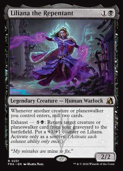 FRA-231 Liliana the Repentant | Rare (EN)