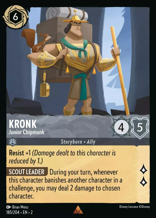 Set 2-185 | Kronk - Junior Chipmunk | Rare