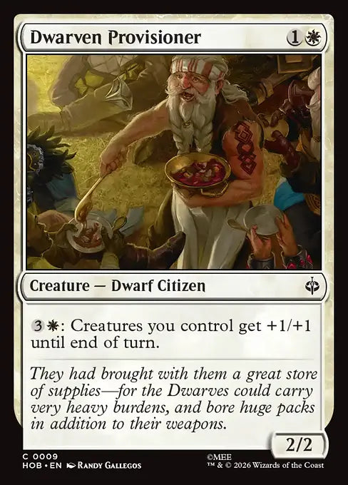 HOB-009 Dwarven Provisioner | Common (EN)
