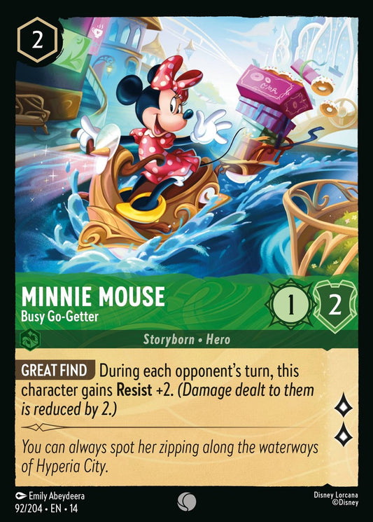 Set 14-92 Minnie Mouse - Busy Go-Getter | Common