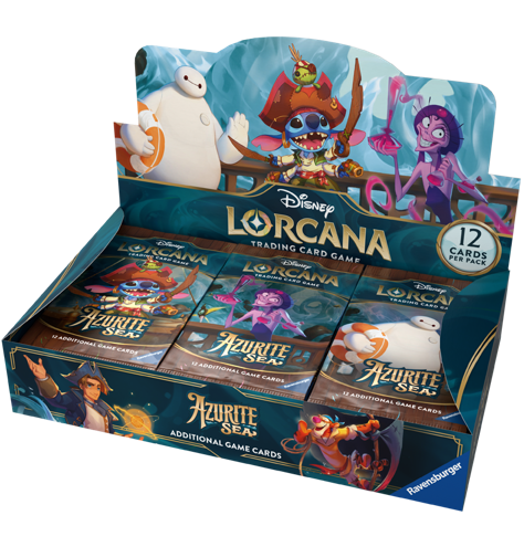 Set 6 Disney Lorcana - Azurite Sea Booster | 原盒
