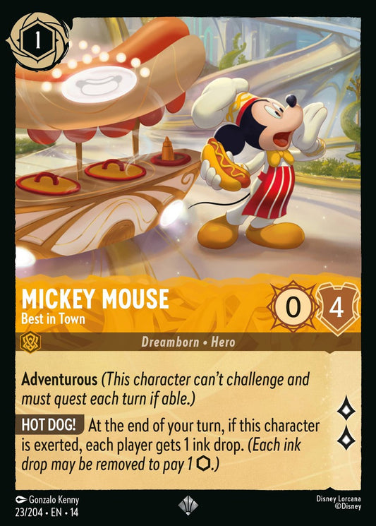 Set 14-23 Mickey Mouse - Best in Town | Super Rare