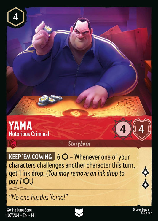 Set 14-107 Yama - Notorious Criminal | Uncommon