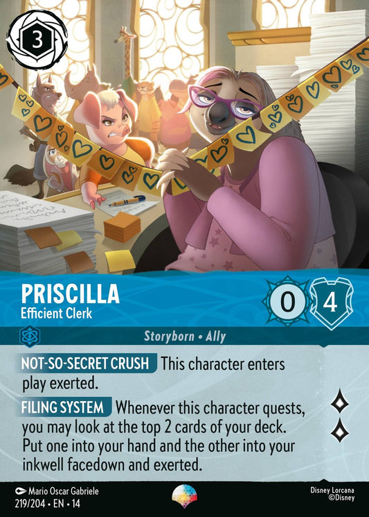 Set 14-219 Priscilla - Efficient Clerk | Epic