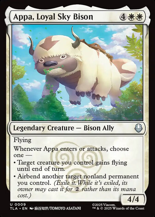 TLA-0009 | Appa, Loyal Sky Bison | EN  | - | Non-Foil