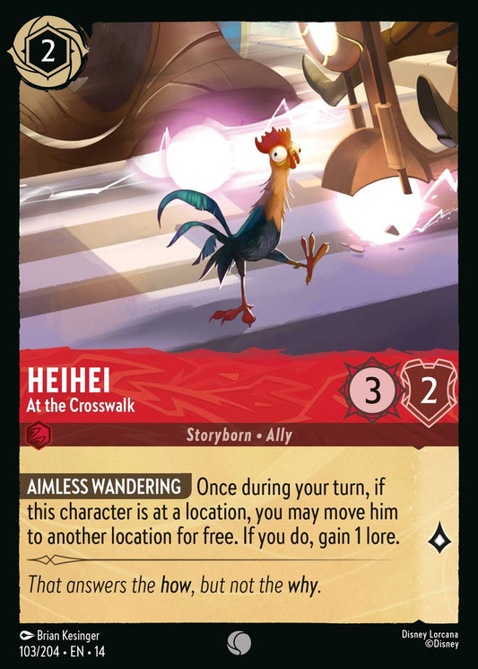 Set 14-103 Heihei - At the Crosswalk | Common
