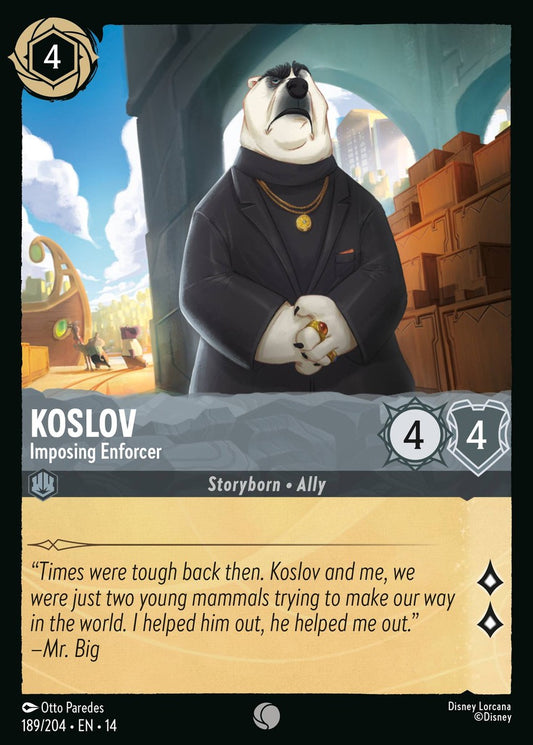 Set 14-189 Koslov - Imposing Enforcer | Common