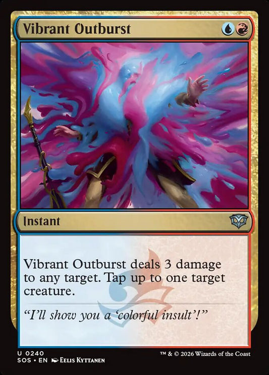 SOS-240  Vibrant Outburst -EN- U (Non-Foil)