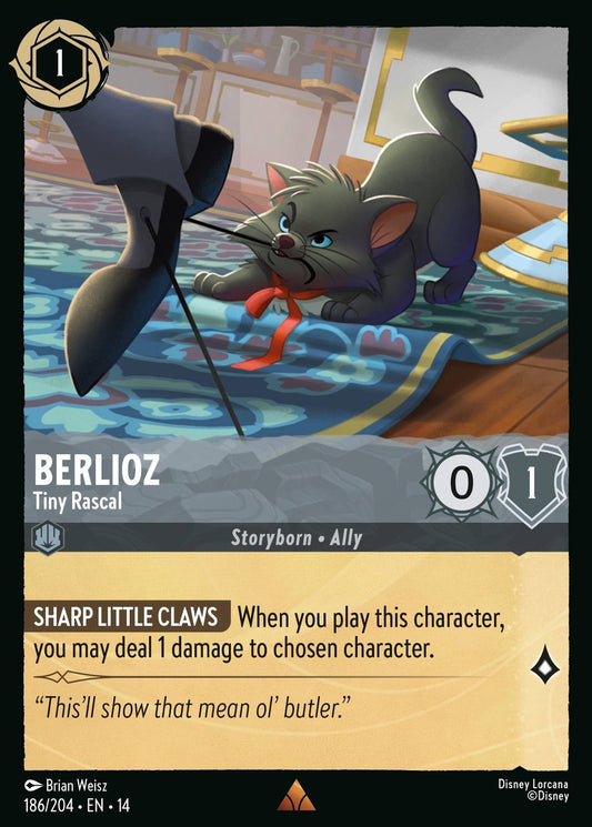 Set 14-186 Berlioz - Tiny Rascal | Rare