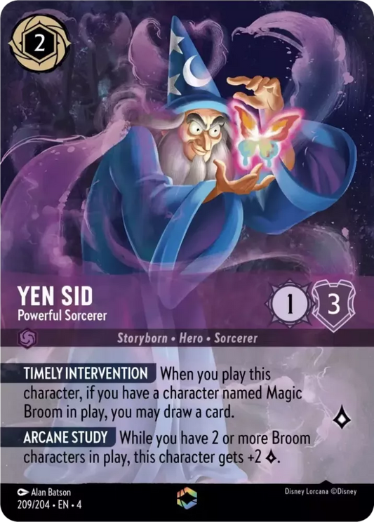 Set 4-209 | Yen Sid - Powerful Sorcerer | Enchanted