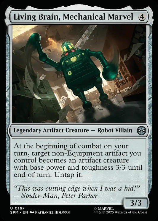 SPM-167 Living Brain, Mechanical Marvel | Uncommon (EN)