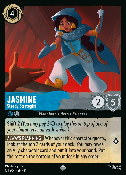 Set 8-171 | Jasmine - Steady Strategist | Super Rare