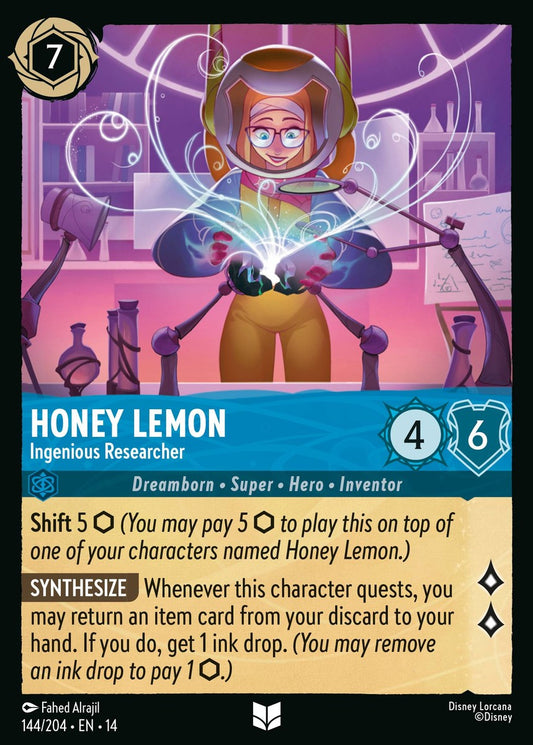Set 14-144 Honey Lemon - Ingenious Researcher | Uncommon