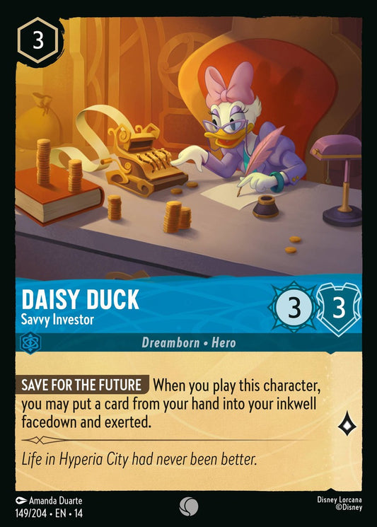 Set 14-149 Daisy Duck - Savvy Investor | Common
