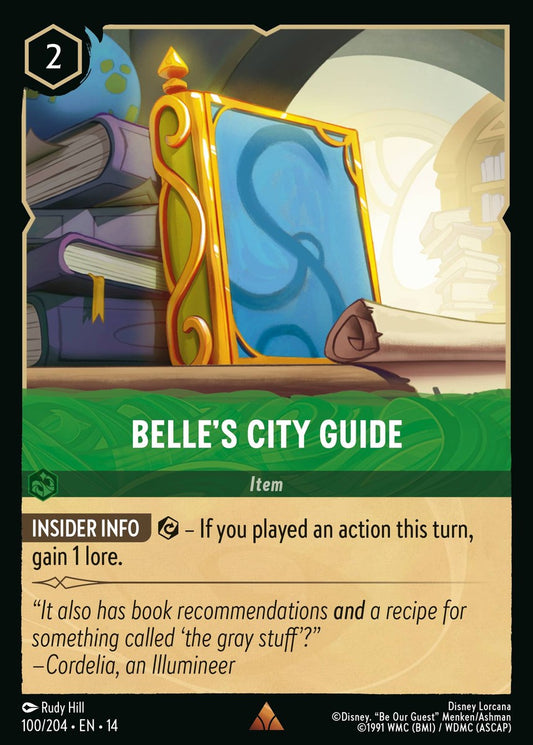 Set 14-100 Belle's City Guide | Rare
