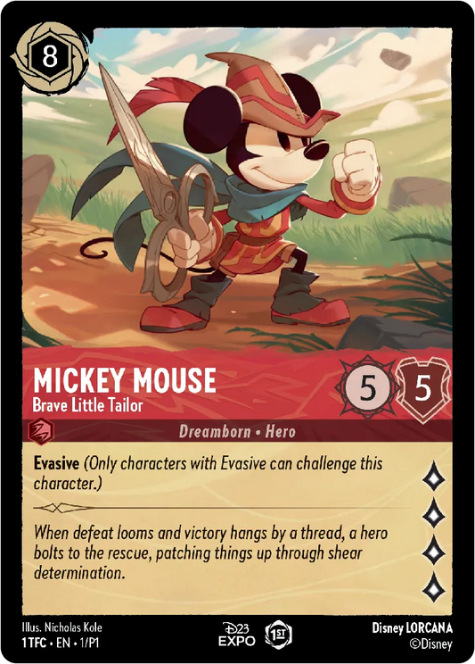 Set 1-115 | Mickey Mouse - Brave Little Tailor |  Legendary