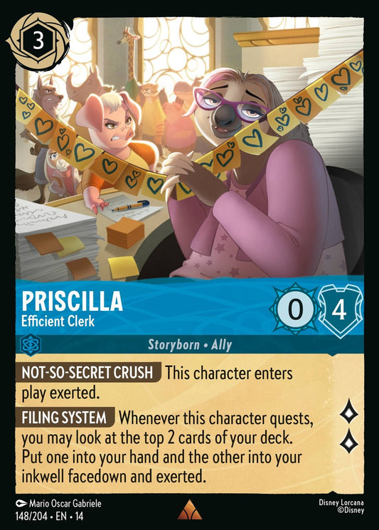 Set 14-148 Priscilla - Efficient Clerk | Rare