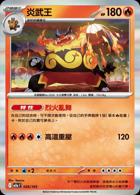 M2aF 026/193 | 炎武王 | - | CT