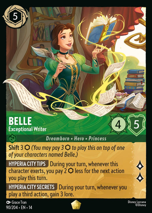 Set 14-90 Belle - Exceptional Writer | Legendary