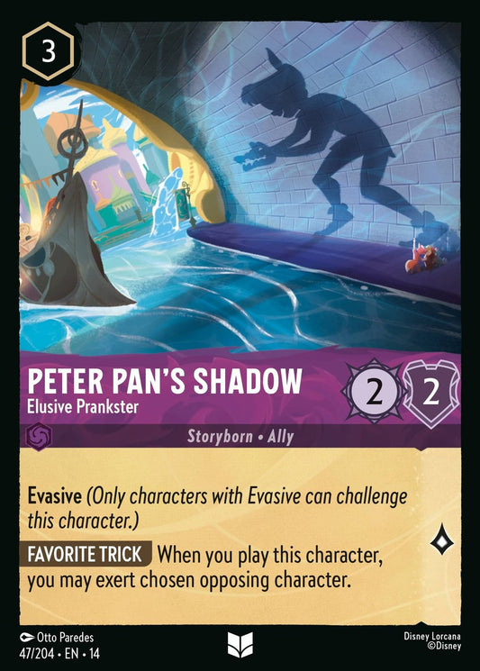 Set 14-47 Peter Pan's Shadow - Elusive Prankster | Uncommon