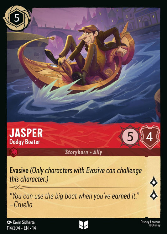 Set 14-114 Jasper - Dodgy Boater | Uncommon