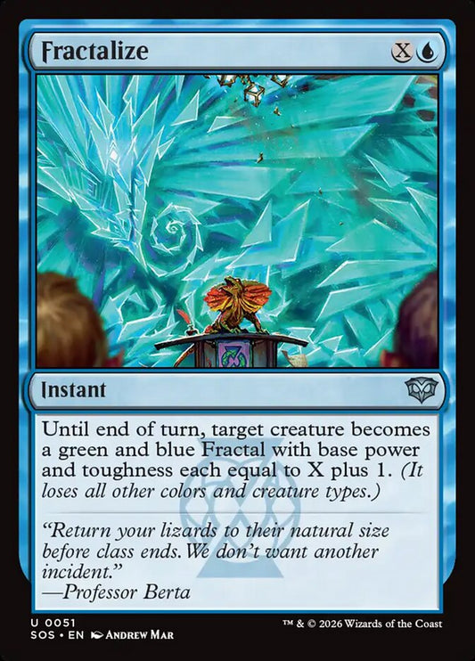SOS-051  Fractalize -EN- U (Non-Foil)