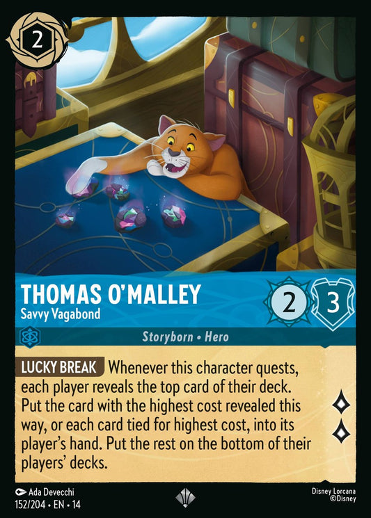 Set 14-152 Thomas O'Malley - Savvy Vagabond | Super Rare