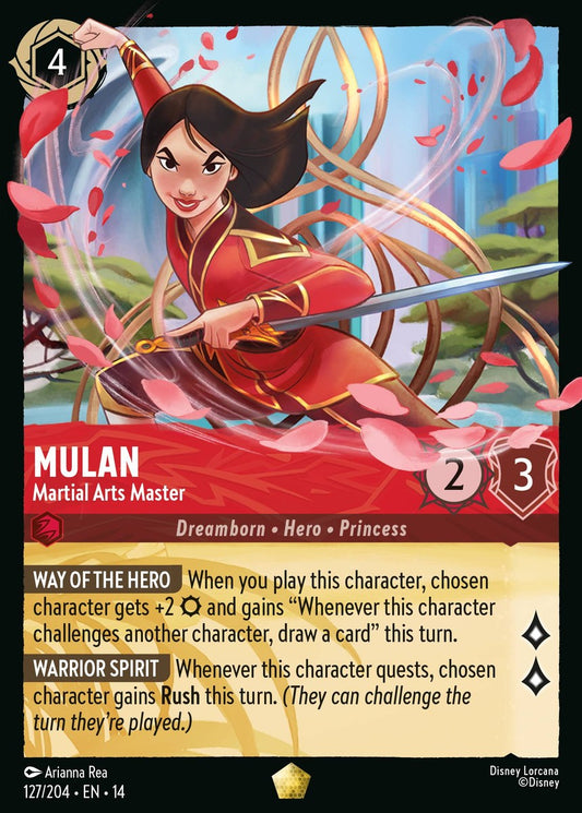 Set 14-127 Mulan - Martial Arts Master | Legendary