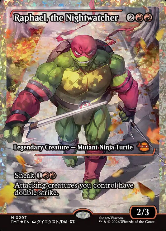 TMT-297 Raphael, the Nightwatcher | Rare (EN)