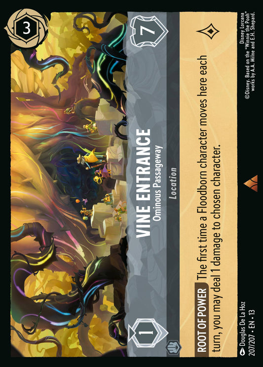 Set 13-207 Vine Entrance - Ominous Passageway | Rare