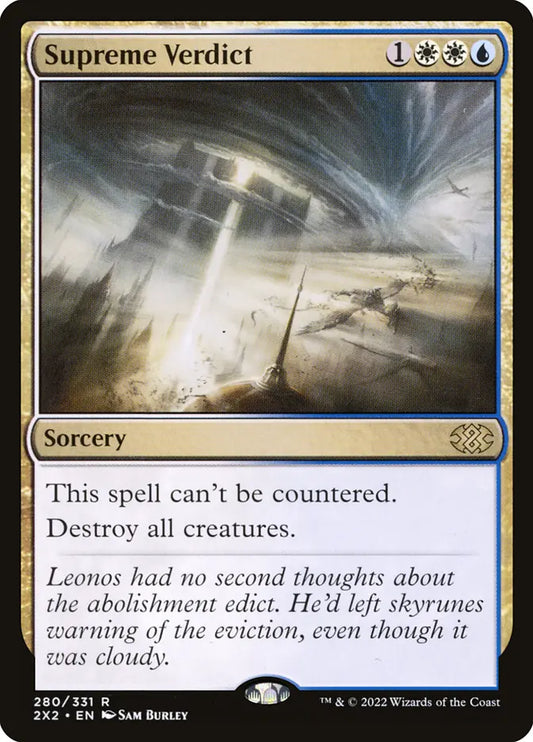 2X2-0280 | Supreme Verdict | EN  | - | Foil