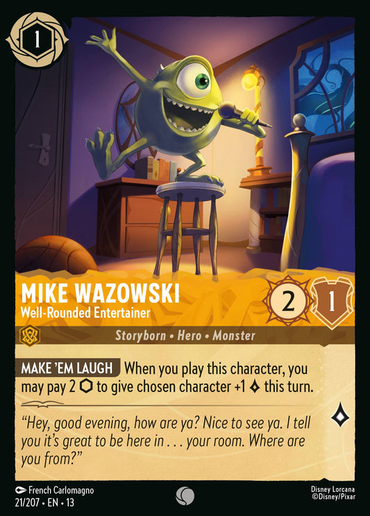 Set 13-21 Mike Wazowski - Well-Rounded Entertainer | Common