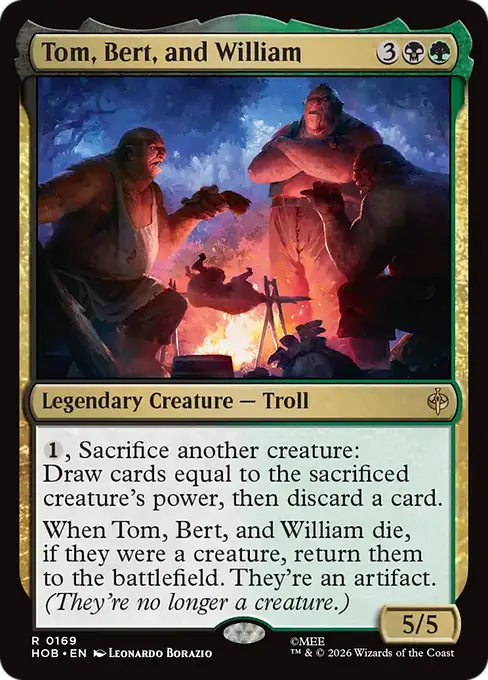 HOB-169 Tom, Bert, and William | Rare (EN)