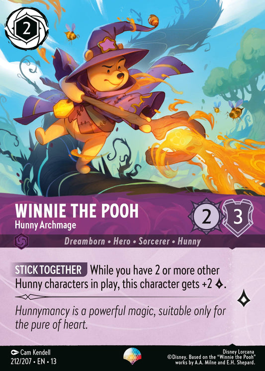 Set 13-212 Winnie the Pooh - Hunny Archmage  | Epic