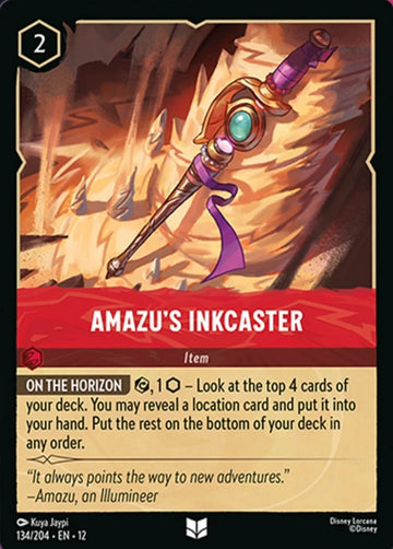 Set12-134 | Amazu's Inkcaster | Uncommon | Foil