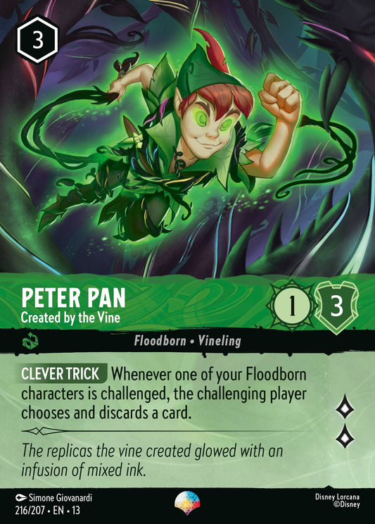 Set 13-216 Peter Pan - Created by the Vine  | Epic