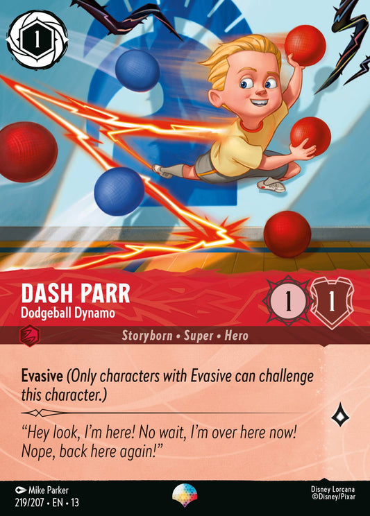 Set 13-219 Dash Parr - Dodgeball Dynamo  | Epic