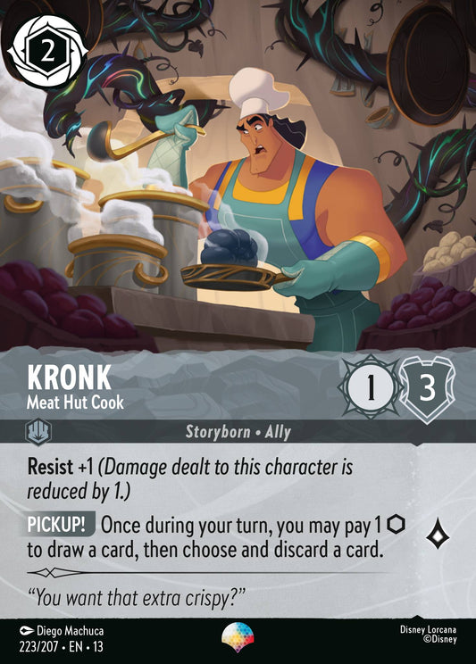 Set 13-223 Kronk - Meat Hut Cook  | Epic