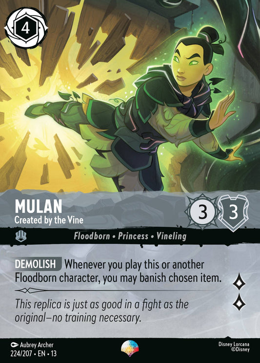 Set 13-224 Mulan - Created by the Vine  | Epic