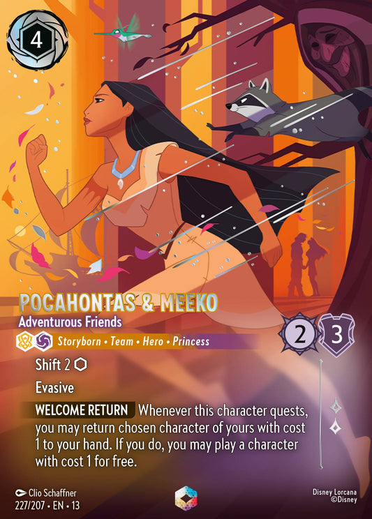 Set 13-227 Pocahontas & Meeko - Adventurous Friends  | Enchanted