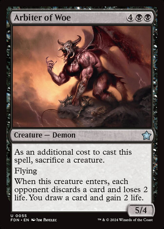 FDN-0055 | Arbiter of Woe | EN  | - | Foil