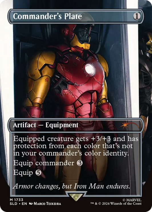 SLD-1733 Commander's Plate | Mythic (EN)